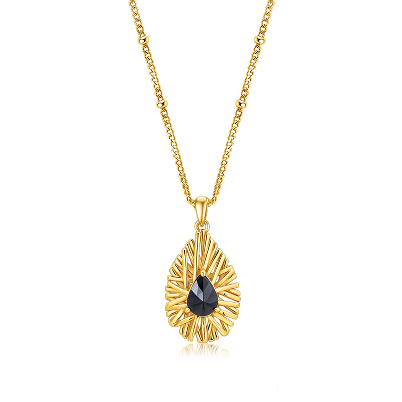 Noir Essence Black Onyx Necklace