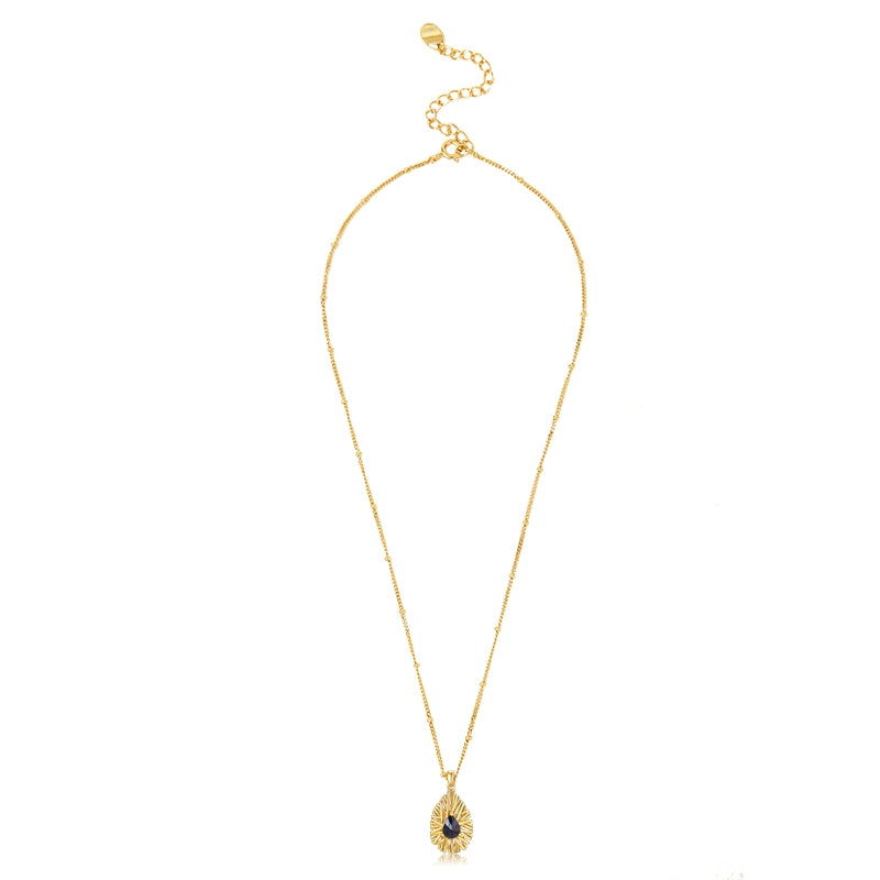 Noir Essence Black Onyx Necklace