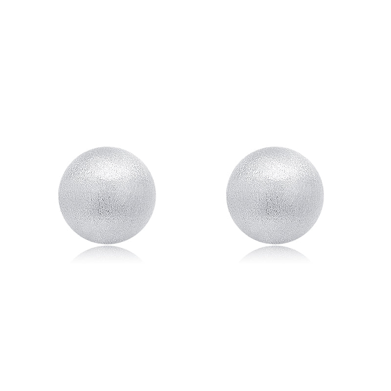 Soierie Handcrafted Engraving Stud Earrings