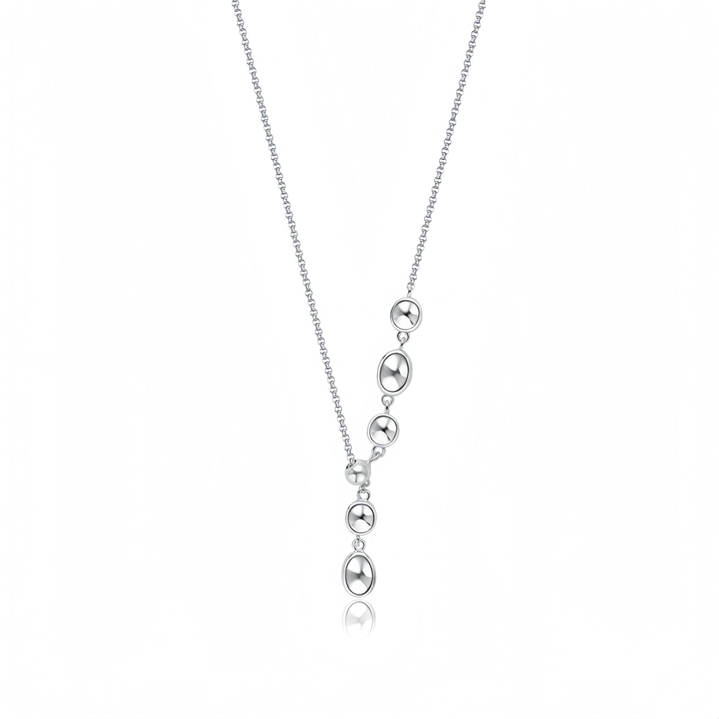Cassandra's Teardrop Lava Texture Necklace