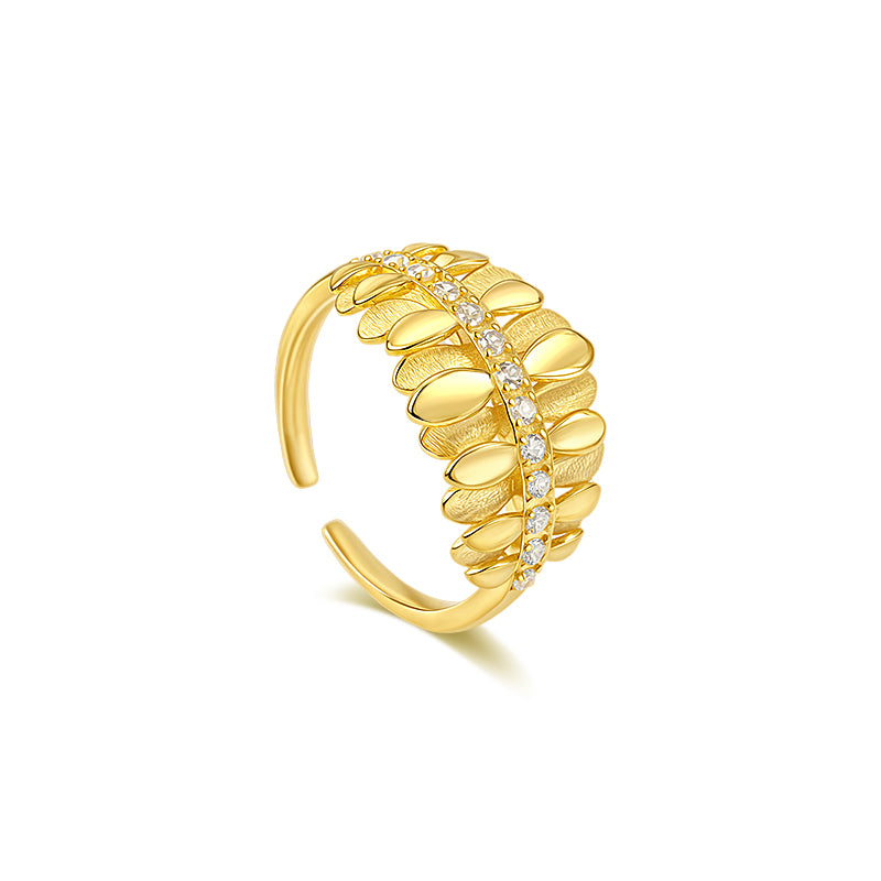 Alexandria Stillwater Ripple Open Ring