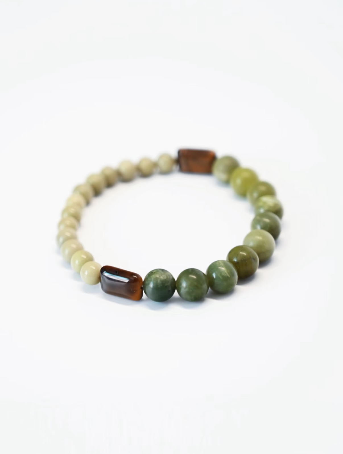Willa Green moss Jade Bracelet