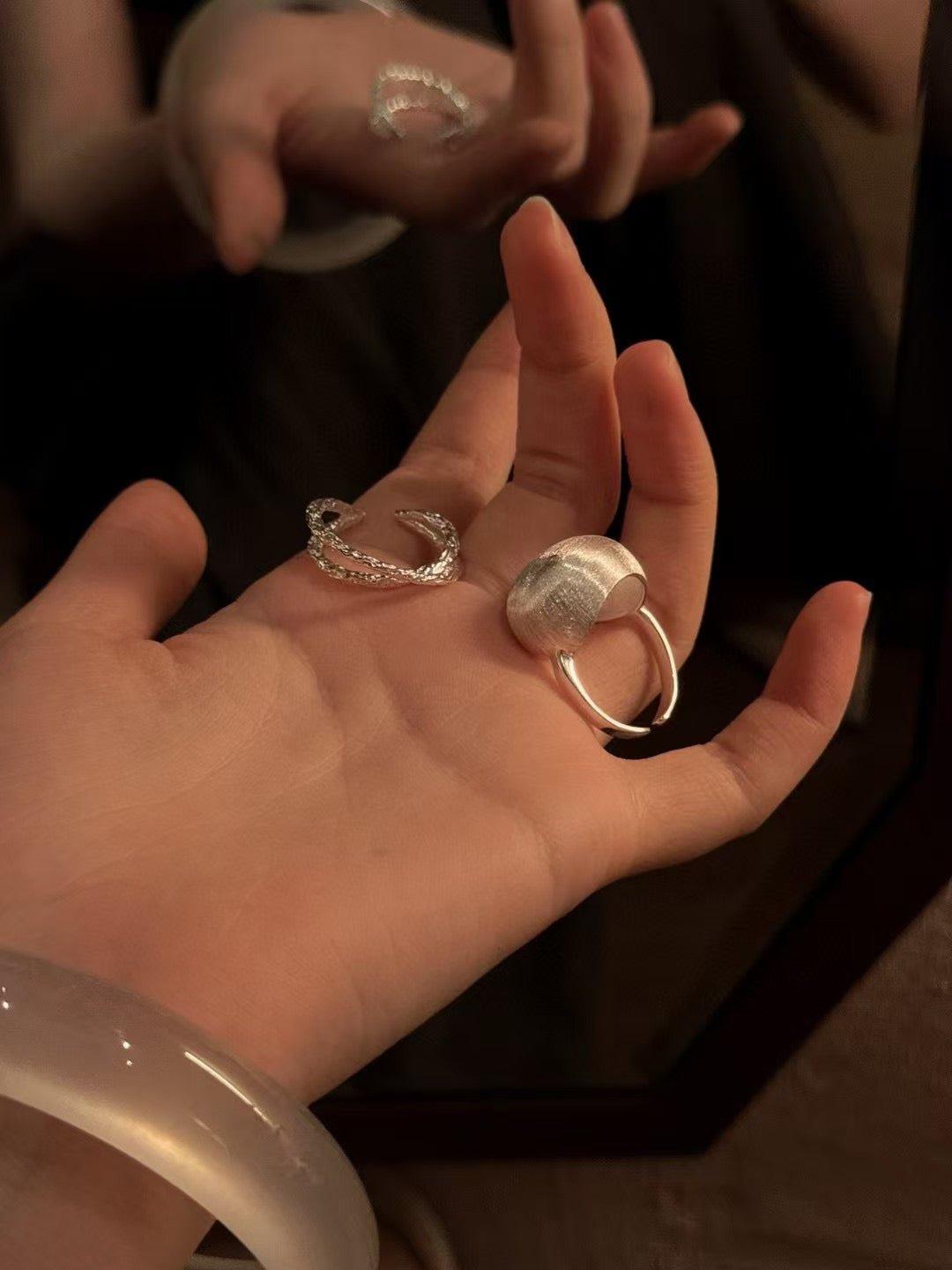 Sphere Matte Ring