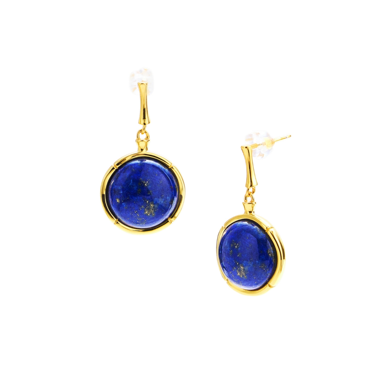 Celestial Lapis Stud Earrings