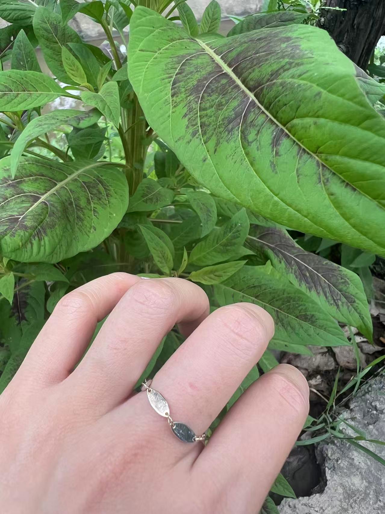 Elysian Leaf Ring