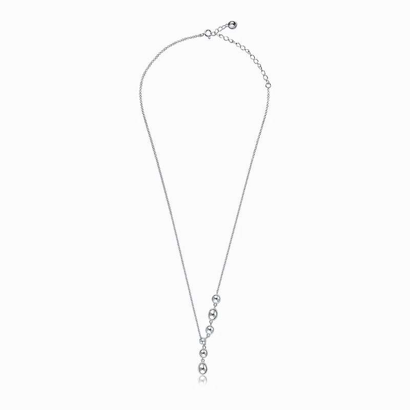 Cassandra's Teardrop Lava Texture Necklace