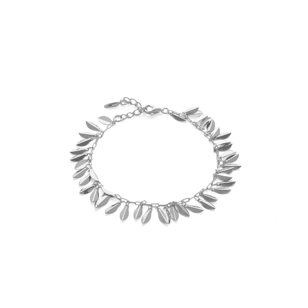Elaia Olive Leaf Peace Bracelet