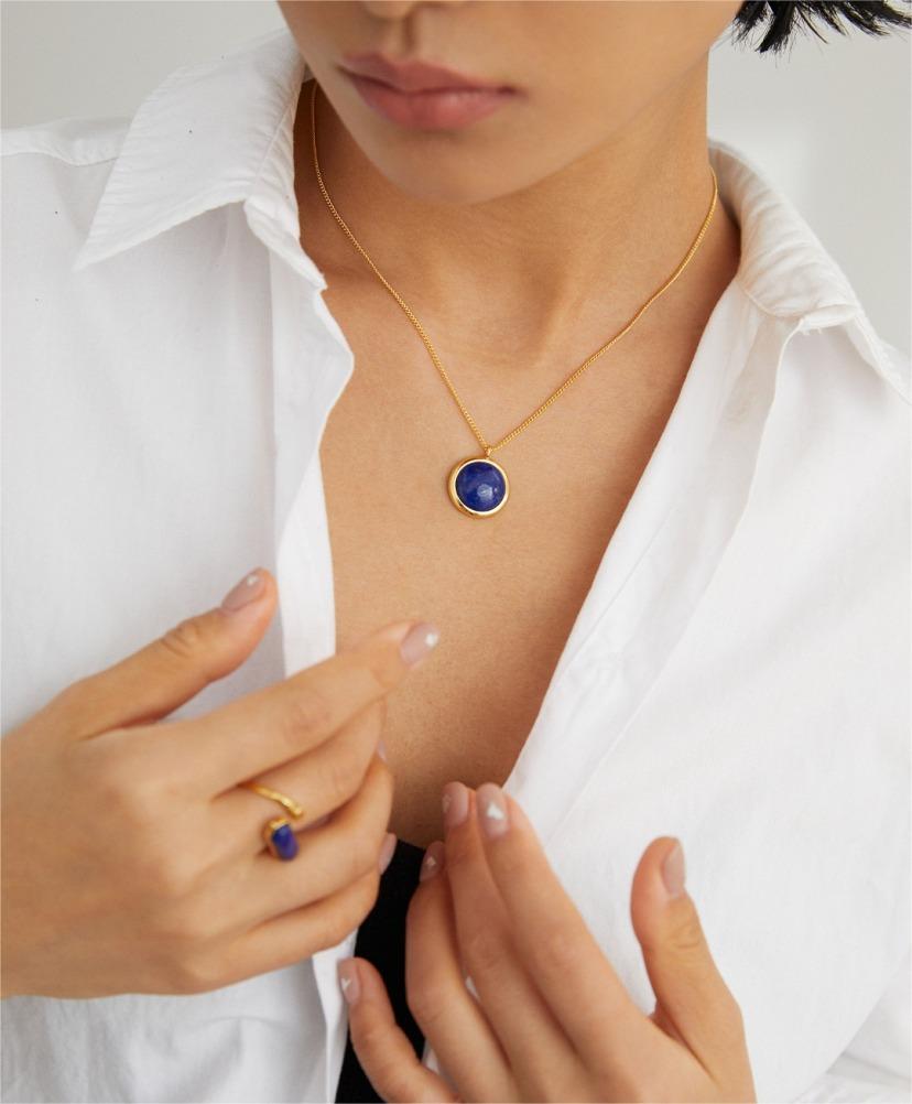 Celestial Lapis Necklace