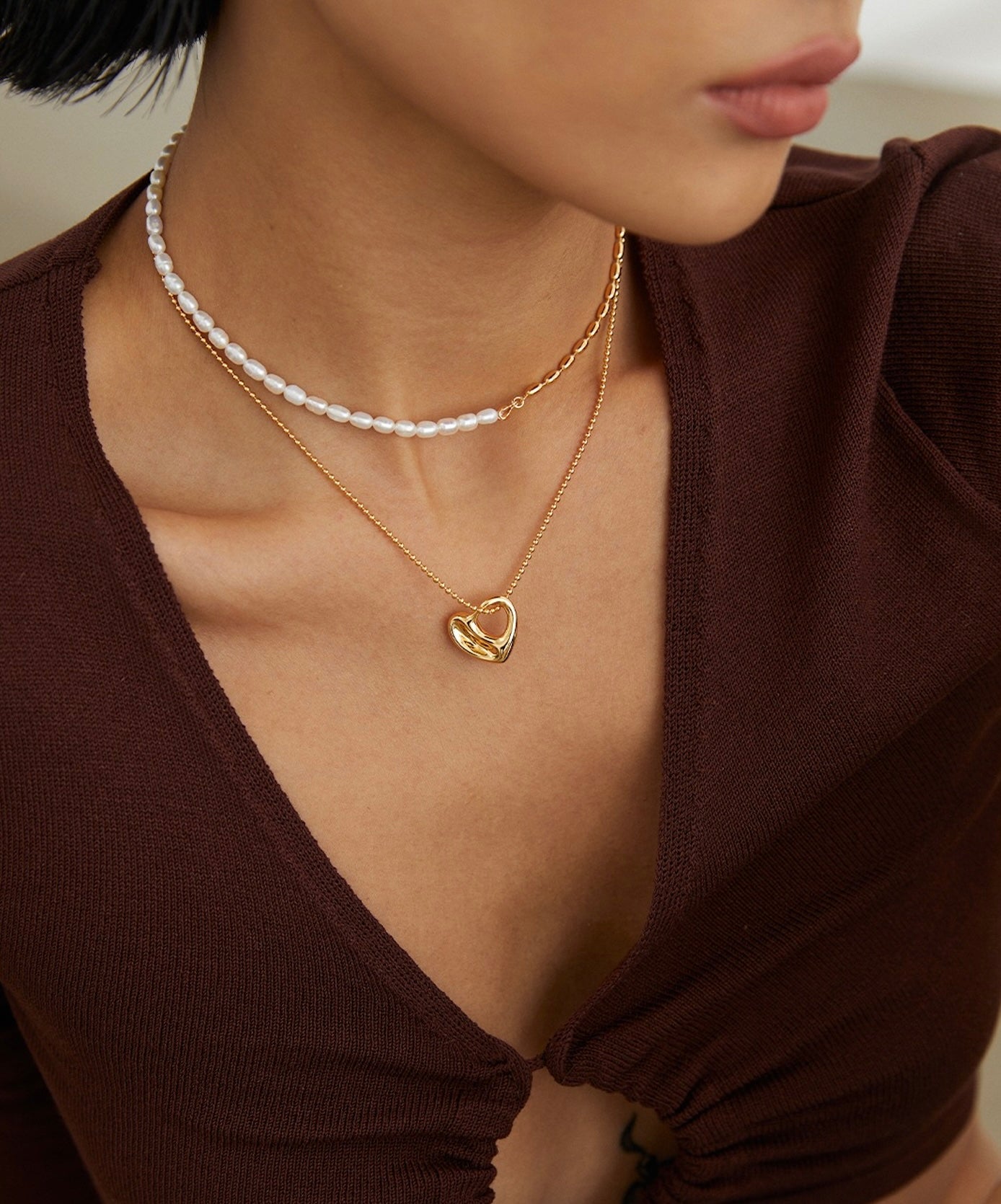 Nova Heart Necklace
