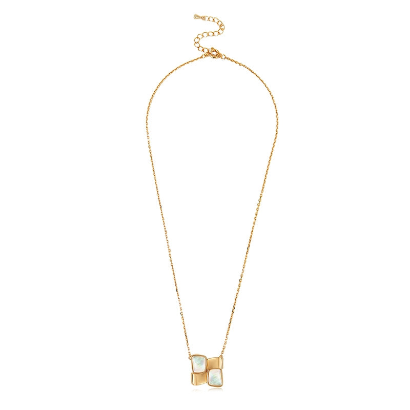 Opalescent Echo Mother-of-Pearl Necklace