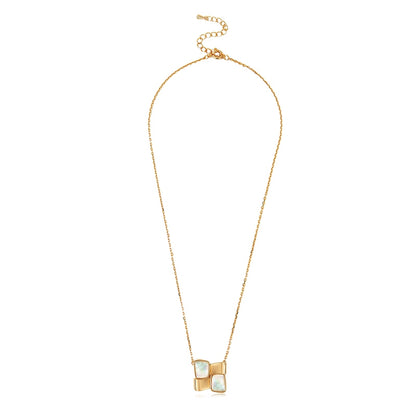 Opalescent Echo Mother-of-Pearl Necklace