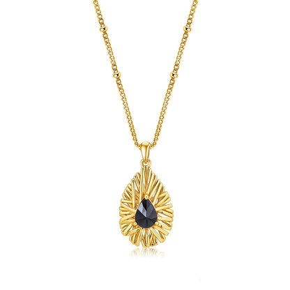 Noir Essence Black Onyx Necklace