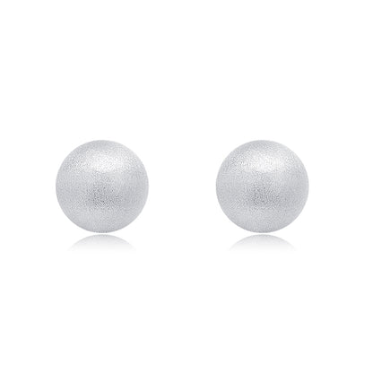 Soierie Handcrafted Engraving Stud Earrings