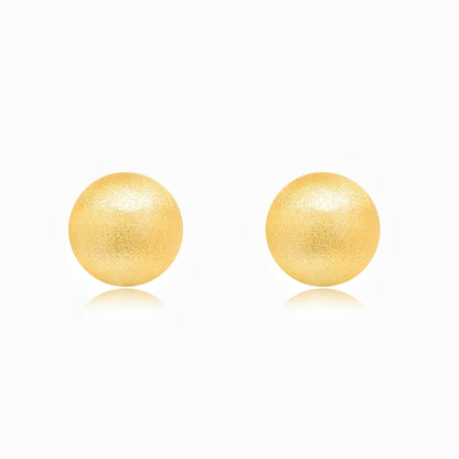 Soierie Handcrafted Engraving Stud Earrings