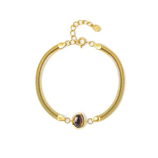 Delphi Tiger Eye Bracelet