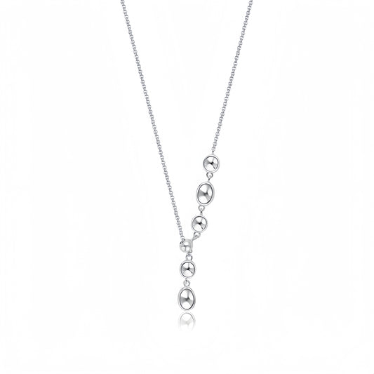 Cassandra's Teardrop Lava Texture Necklace