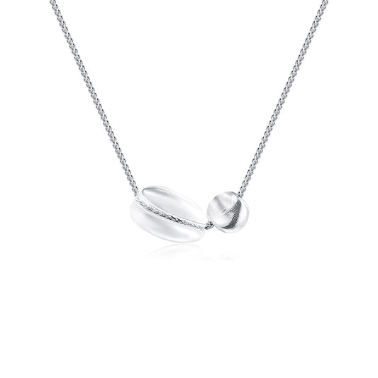 Glacier White Crystal necklace