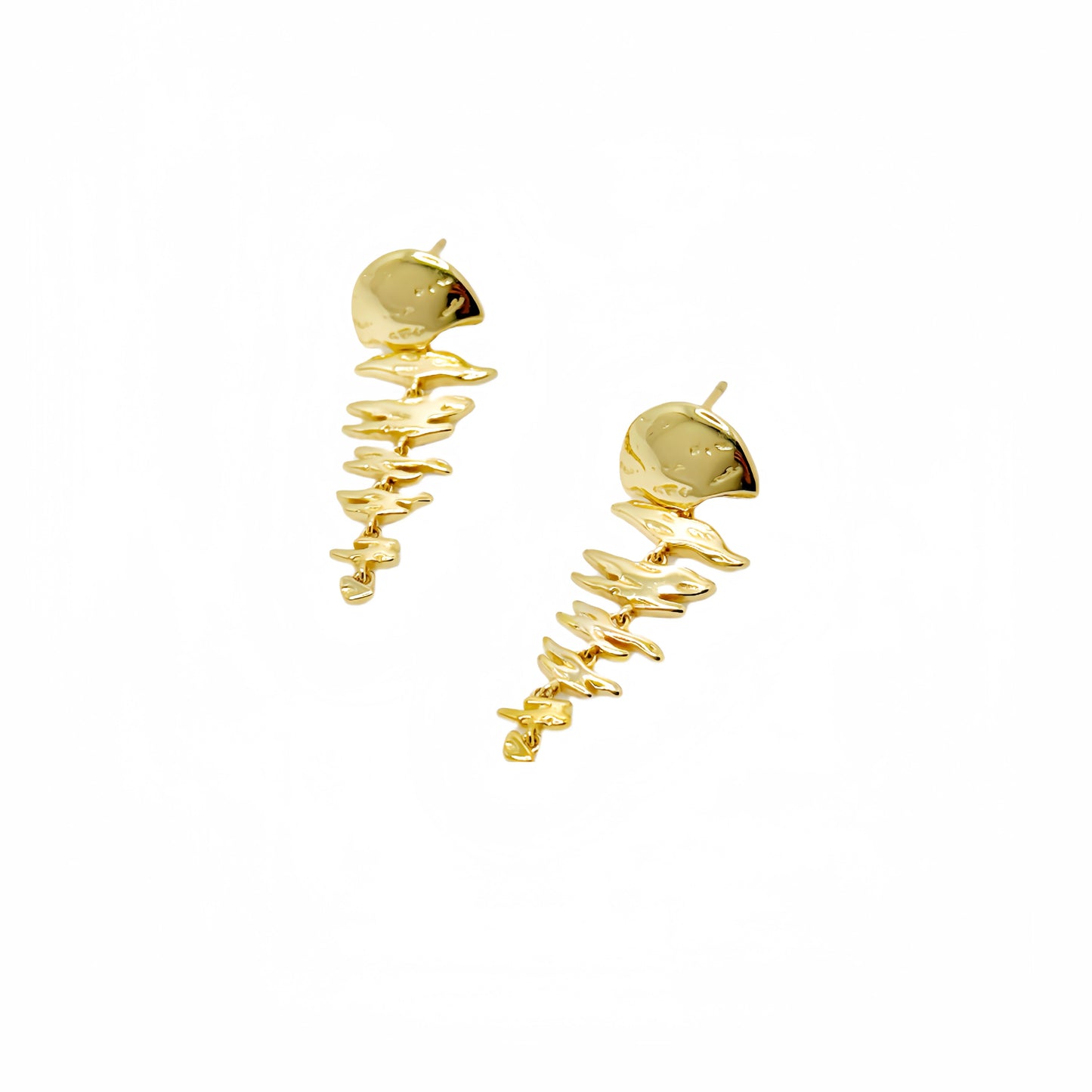 High-grade fishbone earrings