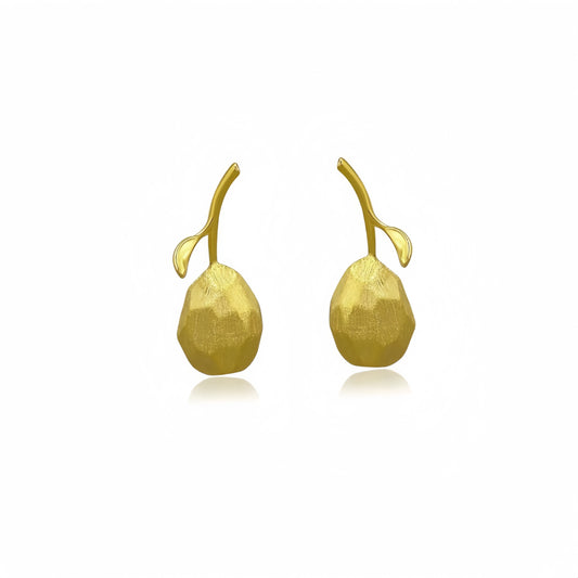 Suli Faceted Pear Drop Earrings