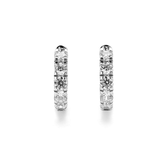Ensō Zircon Earrings