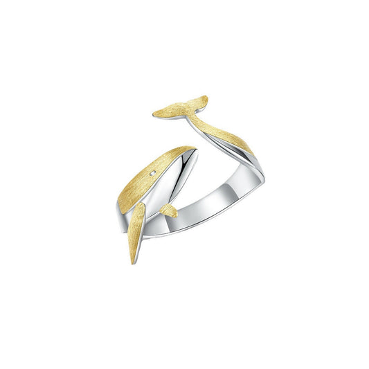 Kanagawa Whale Song Ring
