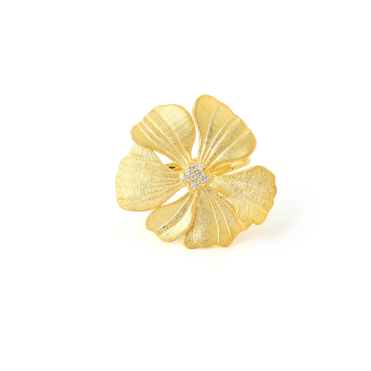 Peony Reverie Adjustable Ring