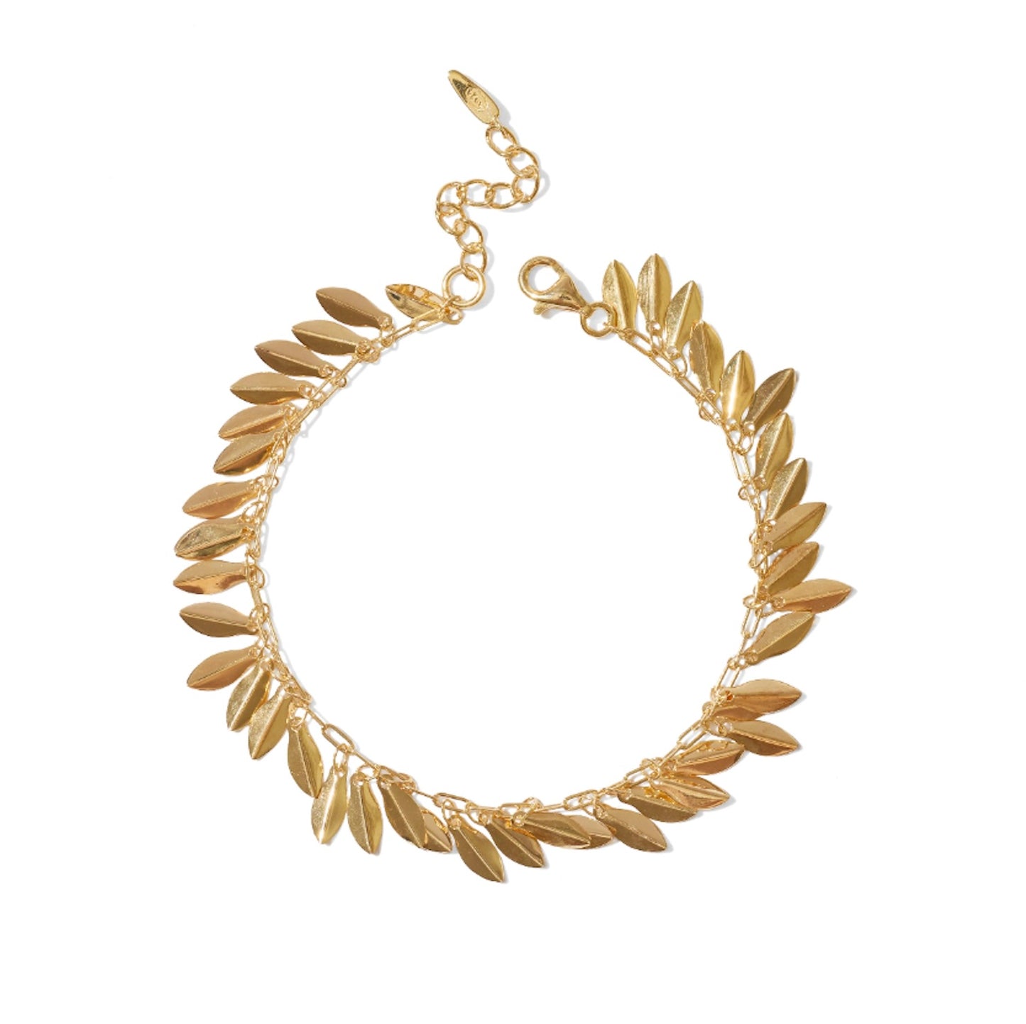Elaia Olive Leaf Peace Bracelet