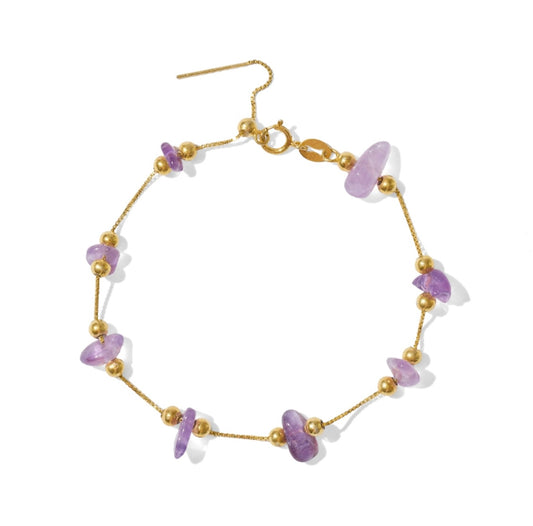 Violet Amethyst Bracelet