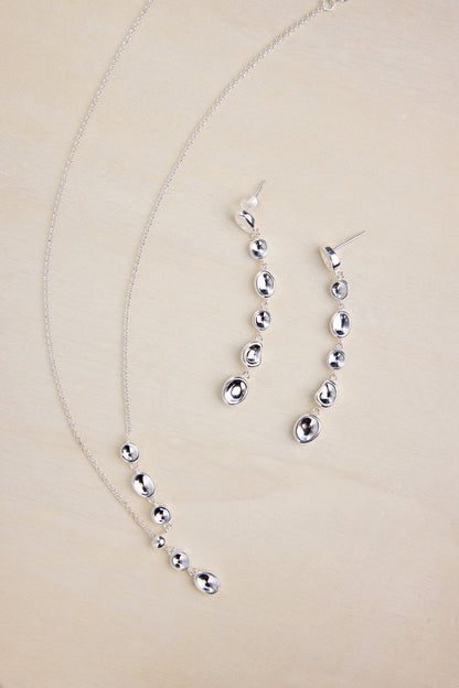 Cassandra's Teardrop Lava Texture  Earrings